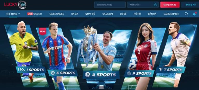 Tong Hop Cac Sanh Ca Cuoc The Thao Tren Lucky88